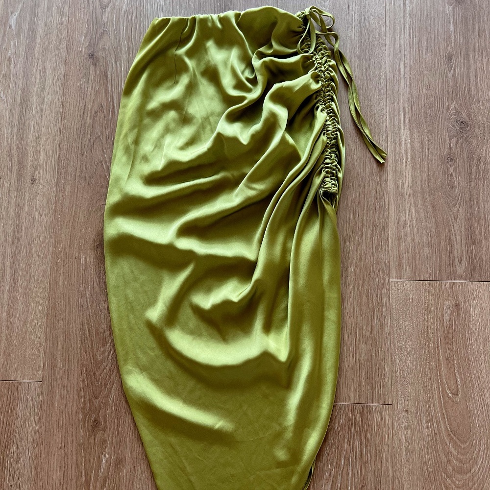 Green Midi Skirt